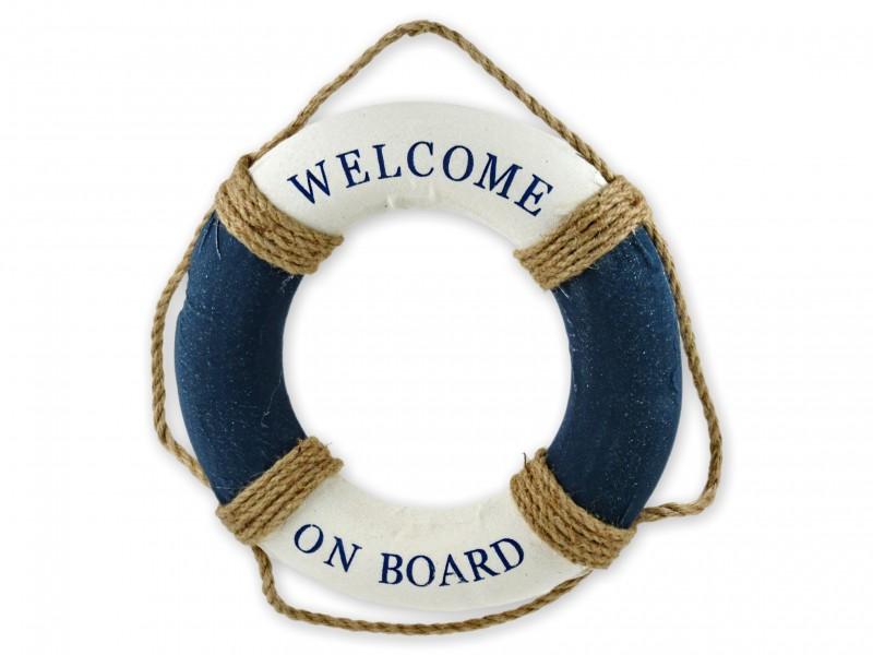 Mentő öv dekoráció 30cm kék vagy sötétkék