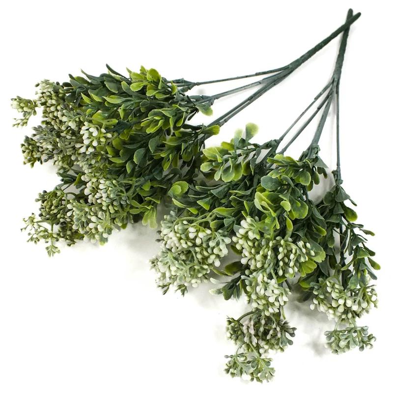 Mini korall csokor fehér 1 db