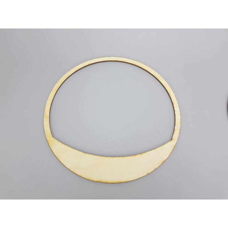 Natúr fa - Íves koszorú virág díszítéshez közepes 24,5 cm