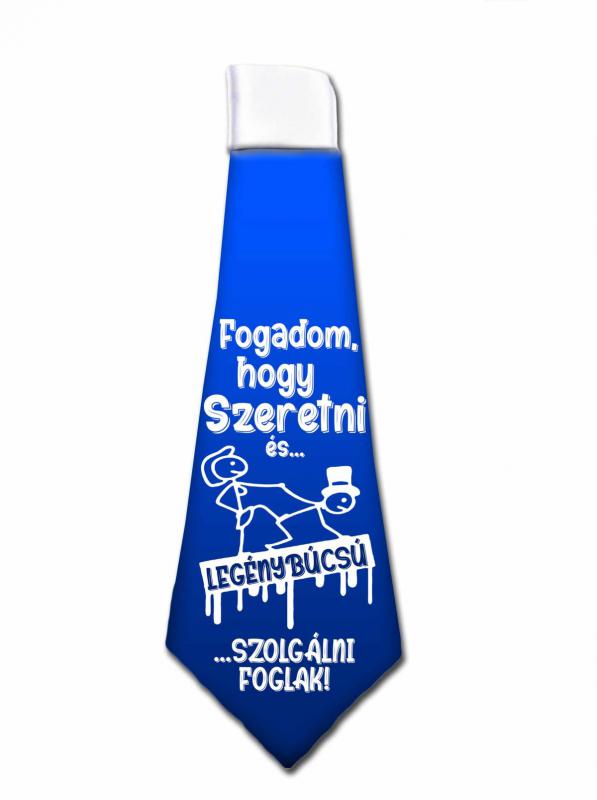 Nyakkendő - Fogadom, hogy szeretni - Legénybúcsús Ajándékok