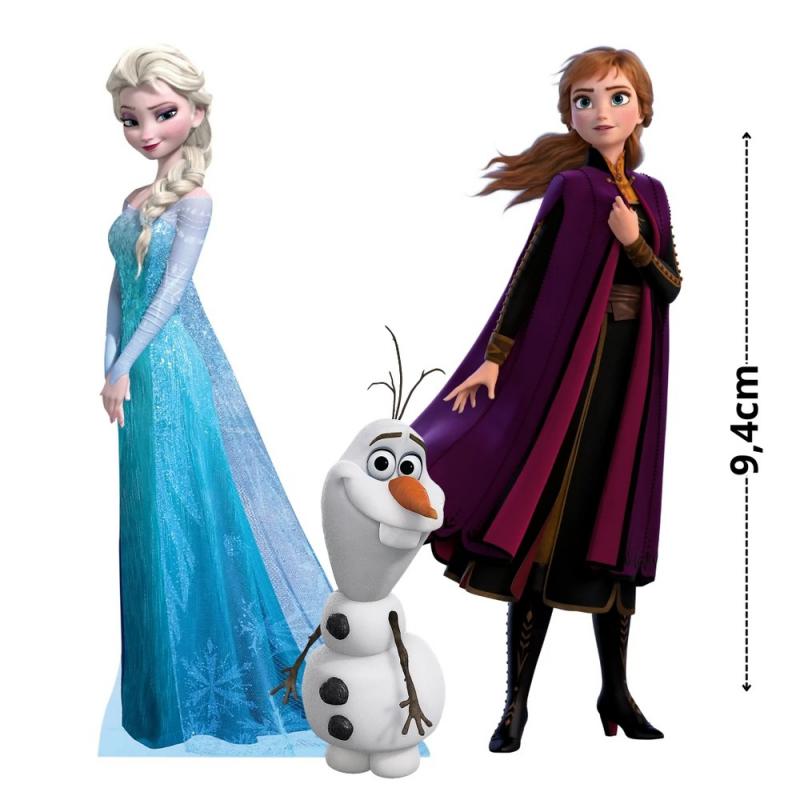 Nyomtatott dekorkarton - Jégvarázs szett 3db/csomag