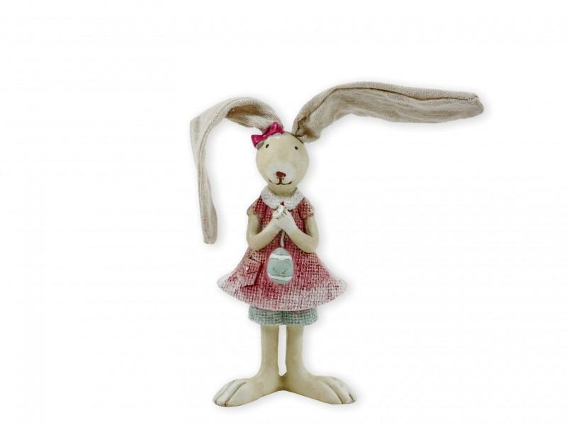 Nyuszi álló drótfülű 25cm