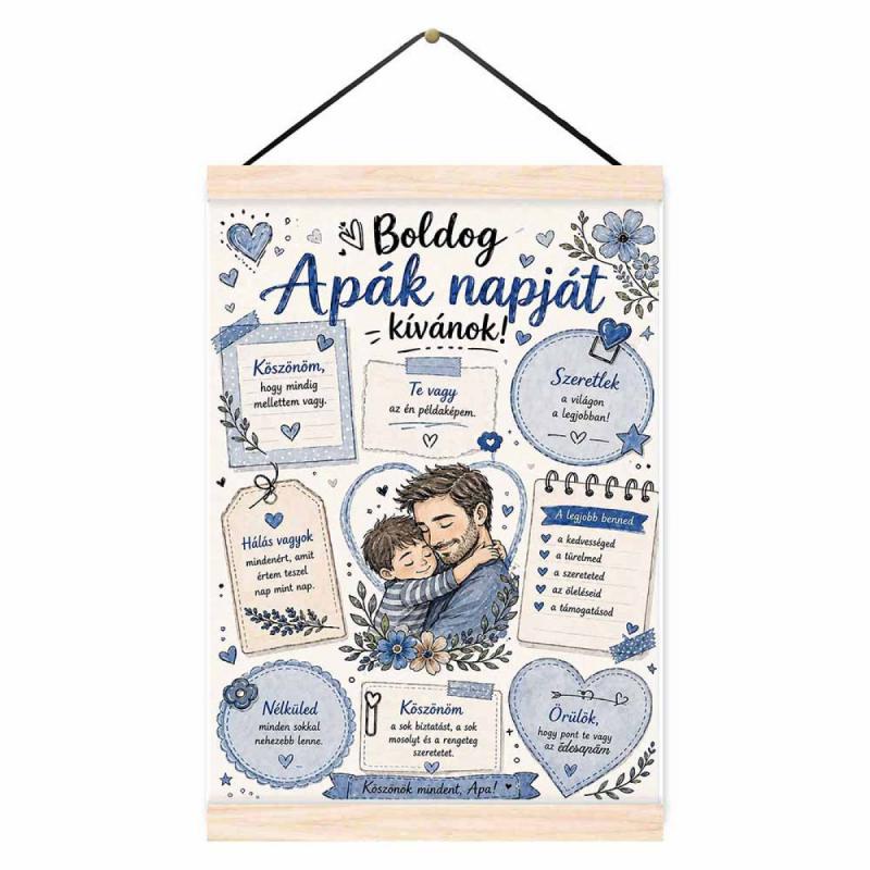 Oklevél - Boldog Apák Napját Kívánok - Apáknak, Apák Napi Ajándék