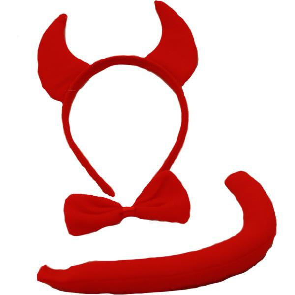 Ördög szett 3 db-os jelmez kiegészítő