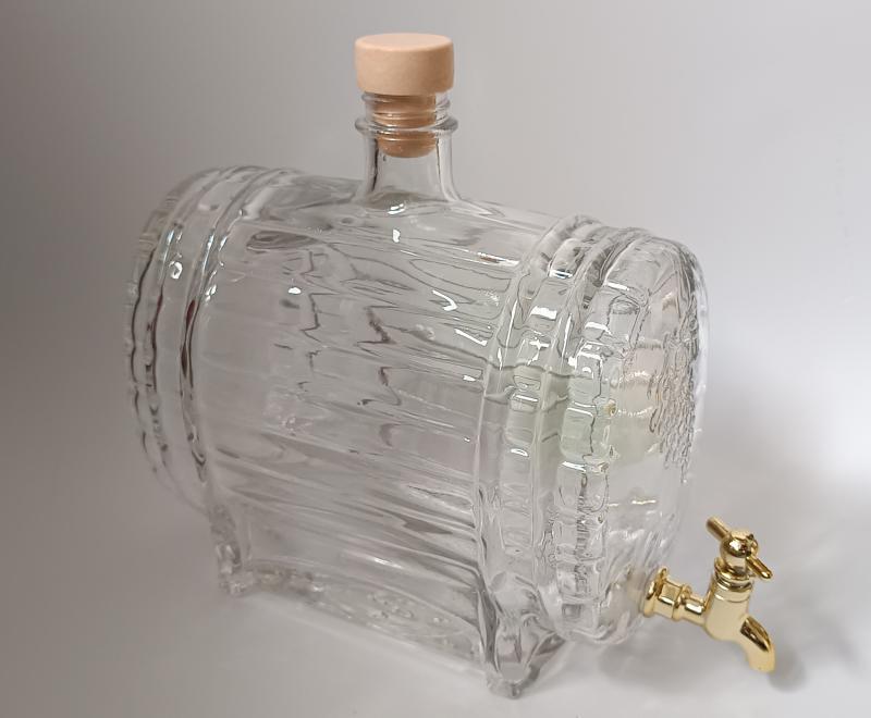 Palack csapos hordó szőlős 1,5l