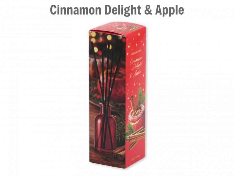 Pálcás illatosító Cinnamon Delight and Apple 50ml