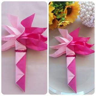 Pálmafa hajtogatott szalvéta tissue