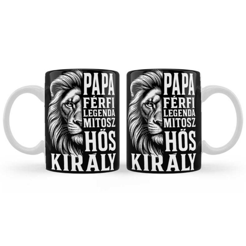 Papa Férfi Legenda bögre 3dl - Apák Napi Ajándék Papáknak