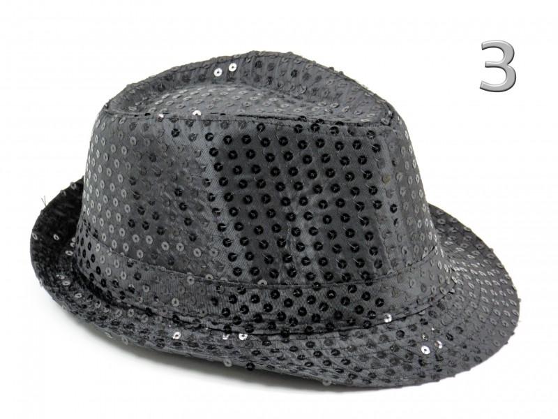 Party kalap flitteres fekete