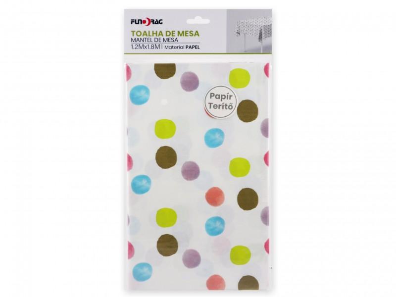 Party terítő pöttyös 120x180cm