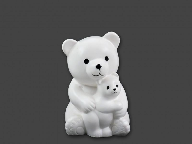 Persely jegesmaci kicsinyével 15cm