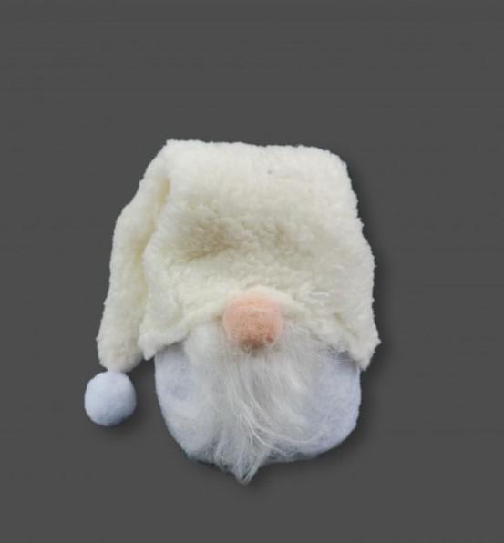 Plüss manó fehér fiú/lány 11cm