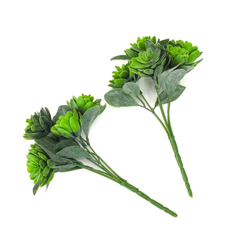 Pozsgás csokor zöld 1db