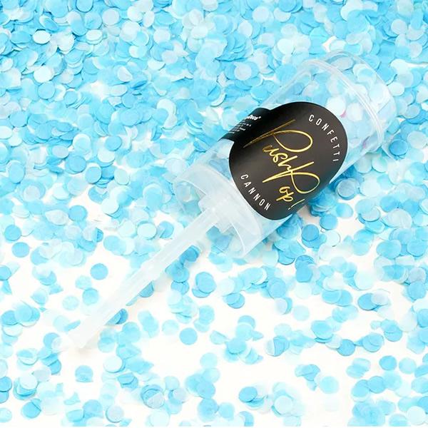 Push Pop konfetti kilövõ, kék mix