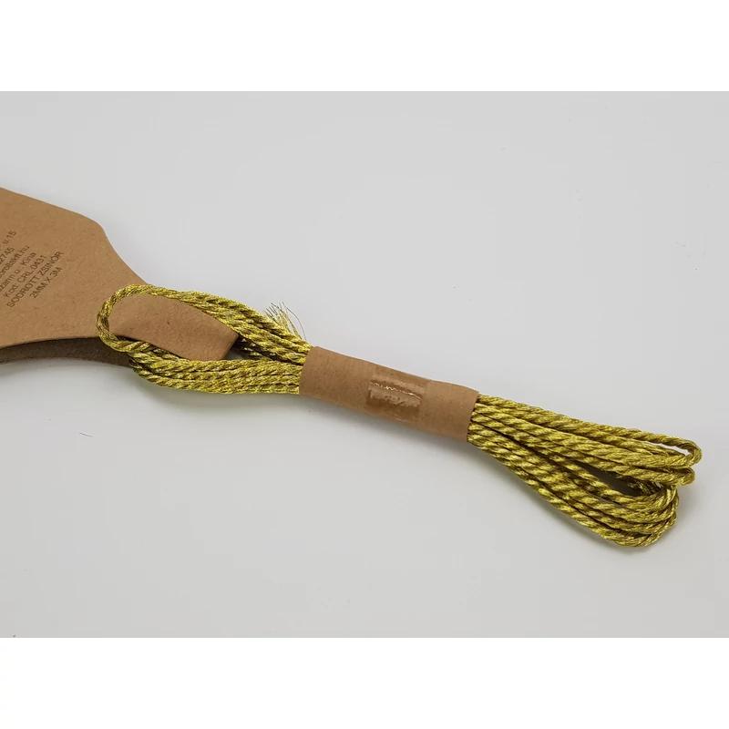 Sodrott zsinor 2mm arany 3m