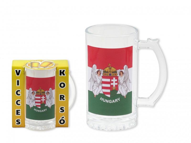 Söröskorsó Hungary Angyalos címeres 400ml