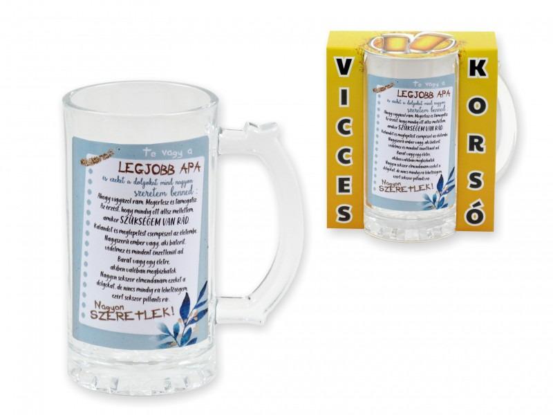 Söröskorsó Legjobb Apa 400ml