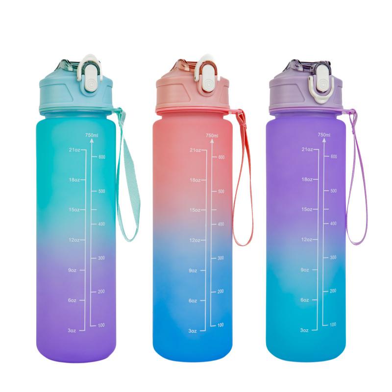 Sport kulacs - 750 ml - opálos színátmenetes