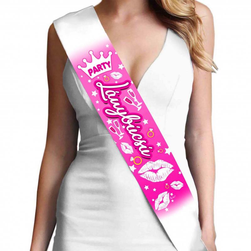 Szalag 10 cm x 80 cm - Lánybúcsú Party - Lánybúcsú Kellék