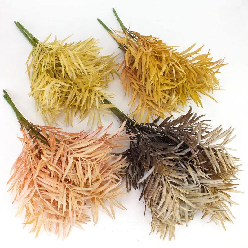 Szárazvirág hatású bambusz csokor Több színben