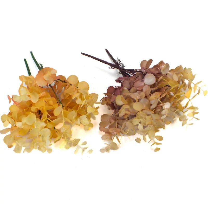 Szárazvirág hatású eukaliptusz csokor 1db Többféle színben