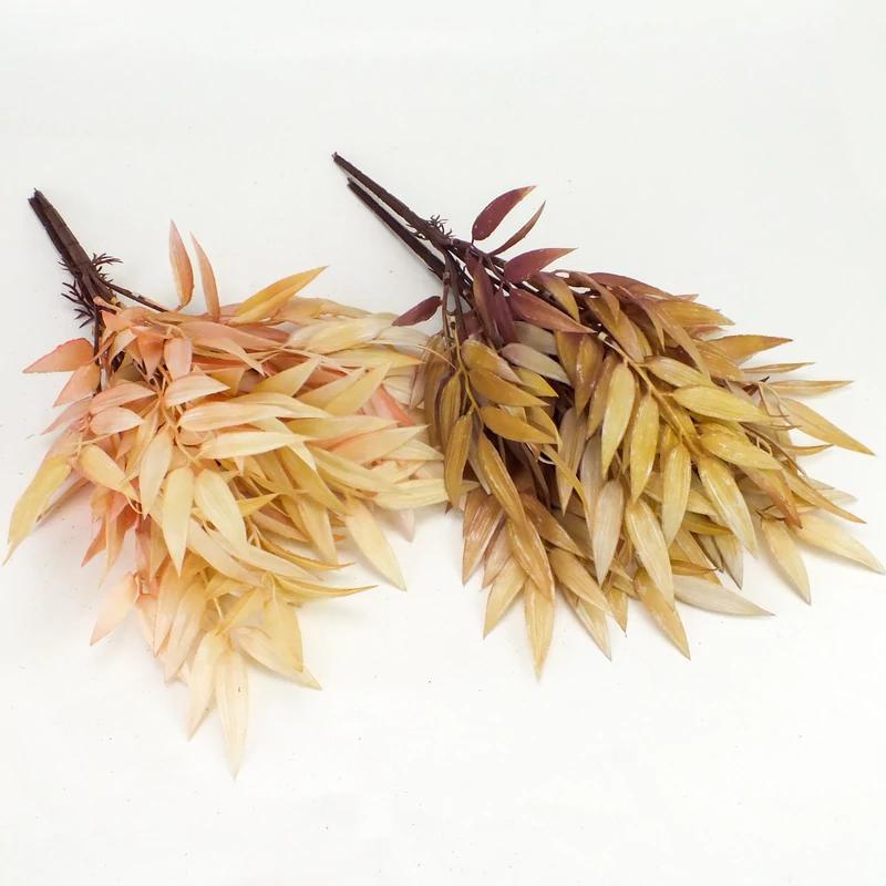 Szárazvirág hatású ruszkusz csokor Több színben