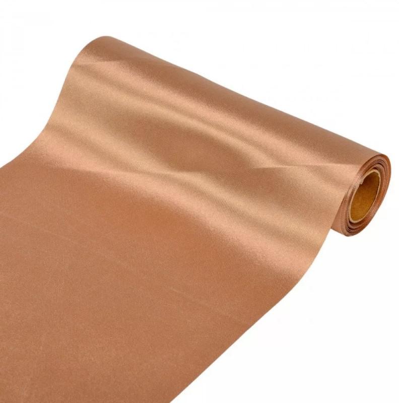 Szatén tekercs 101 sötétdrapp 23cm x10m
