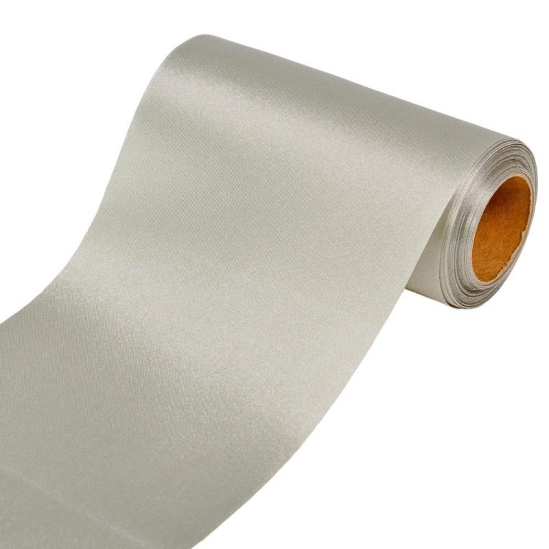 Szatén tekercs 39 világosezüst 12cm x10m