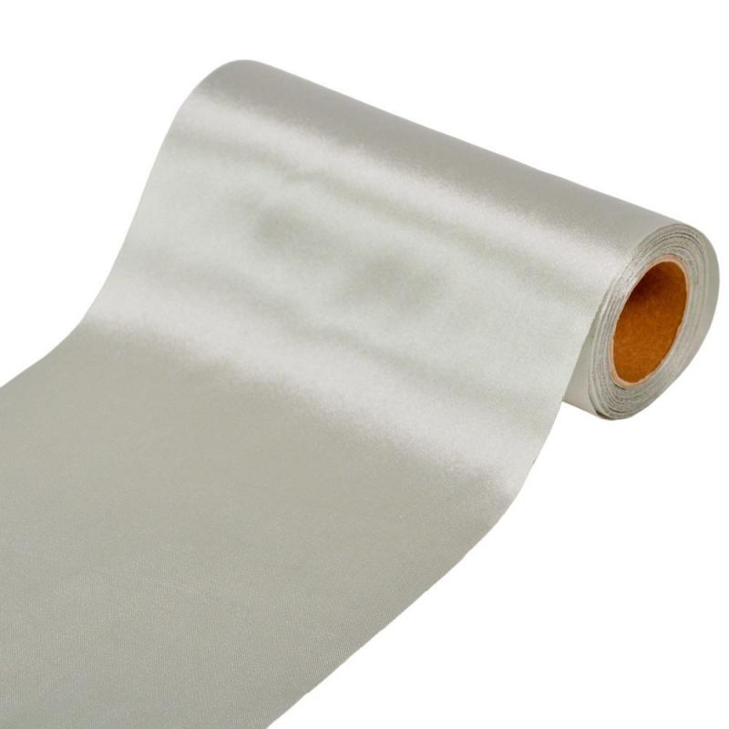Szatén tekercs 39 világosezüst 15cm x10m