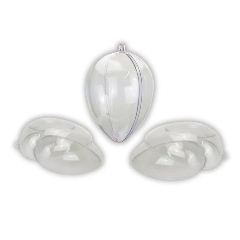 Szétválasztható műanyag tojás forma kicsi 5db/csom