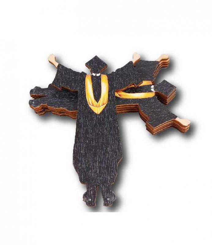 Tábla fa BALLAGÓ FIÚ 11*7cm HÁTTAL LV