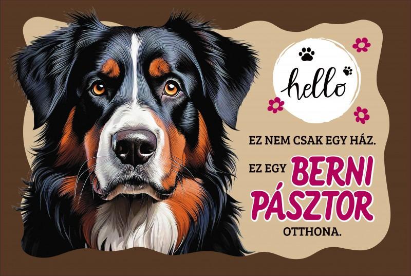 Tálalátét - lábtörlő Berni Pásztor kutyás 60x40cm