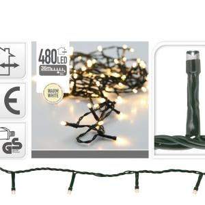 480 LEDes fényfüzér melegfehér kül- és beltéri 39m AX7401060