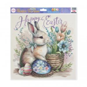Ablakmatrica húsvéti 30x33cm FKD-3