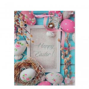 Ajándéktasak húsvéti nagy 26x10x32cm 2 féle választható