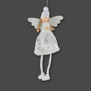 Angyalka fehér akasztós 34cm 630452 2f