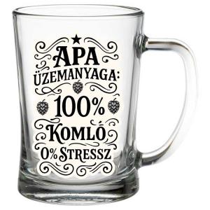 Apa Söröskorsó 500 ml - Apa Üzemanyaga Vicces Söröskorsó