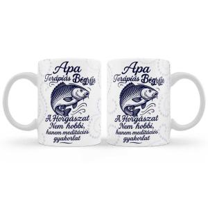 Apa Terápiás Bögréje - halas horgász ajándék