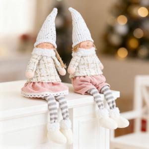 Baba dekoráció - lábbal - 46 cm - 2 féle