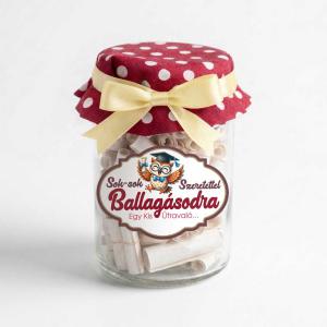 Ballagási Kívánság Befőtt - Sok-sok Szeretettel Ballagásodra - Ballagási Ajándék