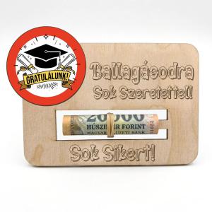 Ballagási Pénzátadó - Ballagásodra Sok Szeretettel - Ballagási Ajándék