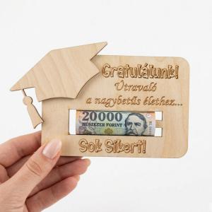 Ballagási Pénzátadó - Gratulálunk - Ballagási Ajándék