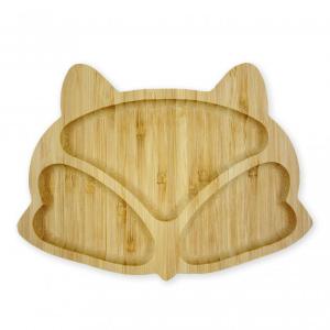 Bambusz kínáló róka 23x16cm