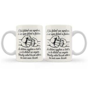 Bögre Apáknak - A fiú felnő az apához 3dl