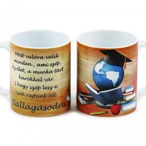 Bögre Ballagásodra földgömb 3dl