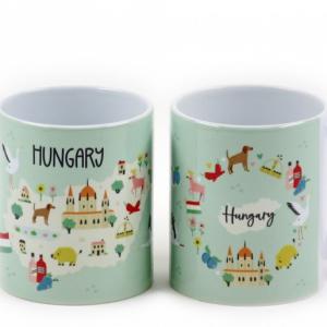 Bögre Hungary 3dl ikonikus