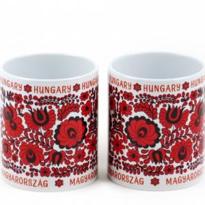 Bögre Hungary kalocsai piros 3dl