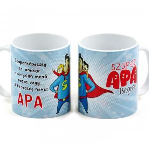 Bögre Szuper Apa 3dl