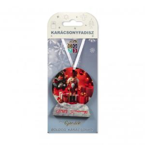 CQ08164 Karácsonyfadísz diótörő 7cm