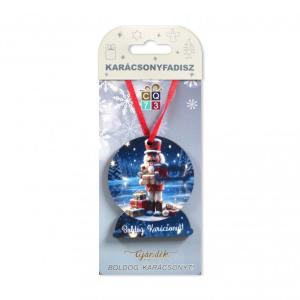 CQ08165 Karácsonyfadísz diótörő 7cm